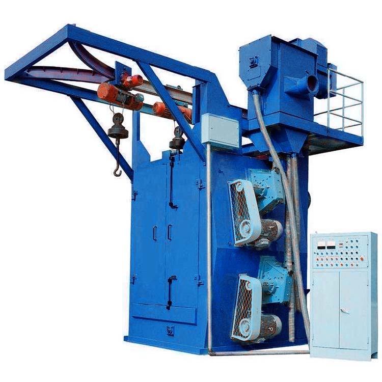 Baş Price Single Double Hook Sand Blaster Shot Blasting Machine